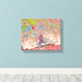 Discovery: Eine Reise eines Wissenschaftlers Leinwanddruck (Insitu (Holzboden))