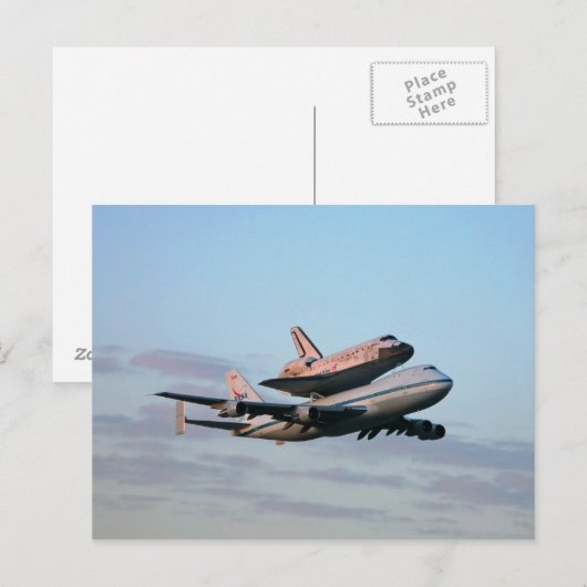 Discovery Flyout Postkarte (Vorne/Hinten)