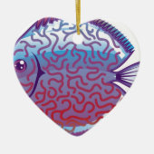 Discus Aquarium Keramik Ornament (Vorne)