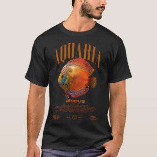 Discus Cichlid Fisch Keeper Modern Streetwear T-Shirt