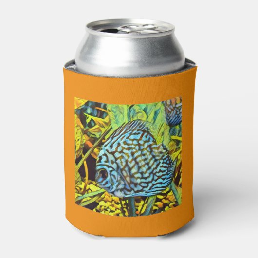 Discus Coozie (Orange) Dosenkühler (Kanne Vorderseite)