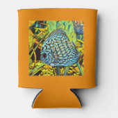 Discus Coozie (Orange) Dosenkühler (Vorderseite)