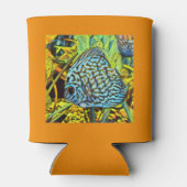 Discus Coozie (Orange) Dosenkühler (Rückseite)