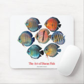 Discus fishのマウスパッド mousepad (Mit Mouse)