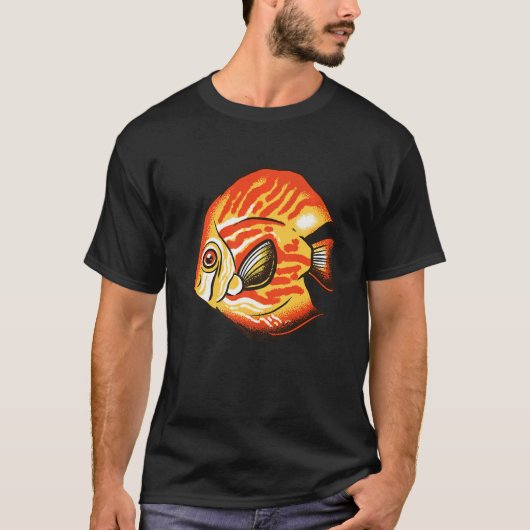 Discus Fish Amazonas River Fish Discus T-Shirt (Vorderseite)