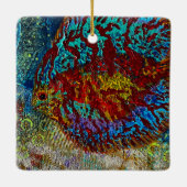 Discus Fish Keramikornament (Rückseite)
