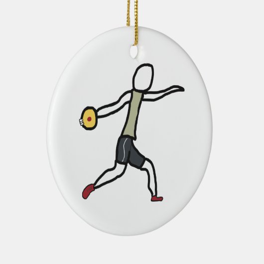 Discus Keramik Ornament (Rechts)