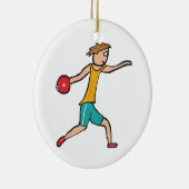 Discus Keramik Ornament (Rechts)