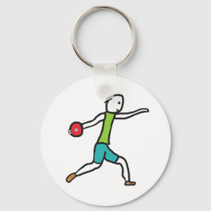 Discus Throw Schlüsselanhänger