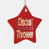 Discus Thrower Extraordinator Keramik Ornament (Rechts)