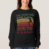 Discus Thrower Spur und Feld 1 Sweatshirt (Vorderseite)