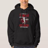 Discus Thrower Throw With The Best Discus Throwing Hoodie (Vorderseite)