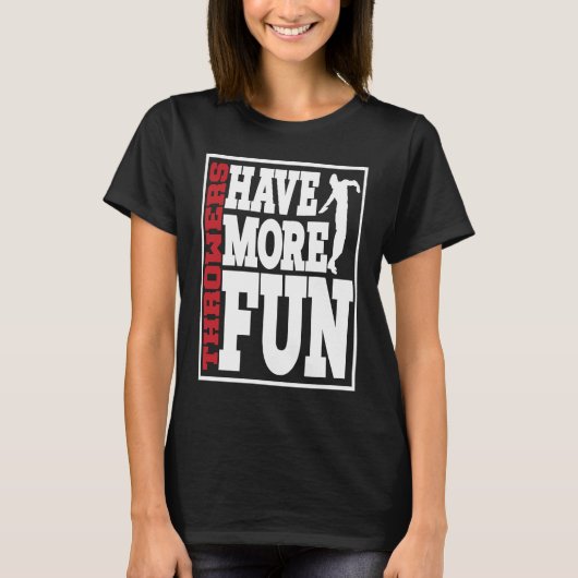 Discus Throwers Have More Fun Discus Throwing 2 T-Shirt (Vorderseite)