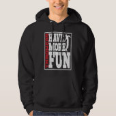 Discus Throwers Have More Fun Discus Throwing Hoodie (Vorderseite)