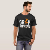 Discus Throwing Athlete Track and Field Thrower Co T-Shirt (Vorne ganz)