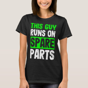 Disease Design Guy läuft auf Ersatzteilüberweisung T-Shirt