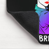 Disease Warrior Unbreakable T-Shirt Awareness Mousepad (Ecke)