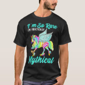 Disease Zebra Unicorn Zebra Ribbon T-Shirt (Vorderseite)