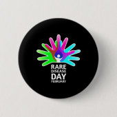 Diseases Day 2022 - Seltene Disease Awareness T- Button (Vorderseite)