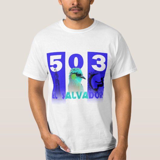DISEÑO EL SALVADOR 503 T-Shirt (Vorderseite)