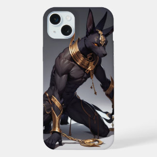 Diseño EXCLUSIVO de Anubis iPhone 15 Plus Hülle