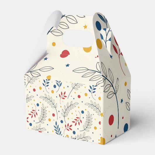 Diseño floral geschenkschachtel (Rückseite)