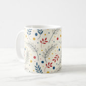 Diseño floral kaffeetasse (Vorderseite Links)