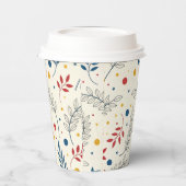 Diseño floral pappbecher (Links)