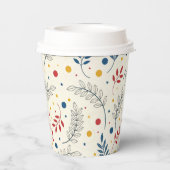 Diseño floral pappbecher (Rückseite)