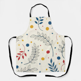 Diseño floral schürze