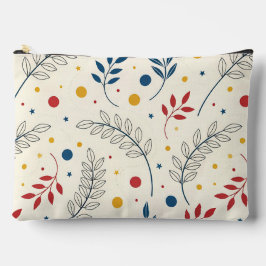 Diseño floral zubehörtasche