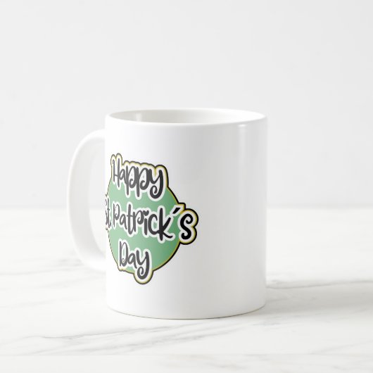 Diseño para el día de san patricio. kaffeetasse (Vorderseite Links)