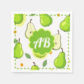 diseño peras serviette (Vorderseite)