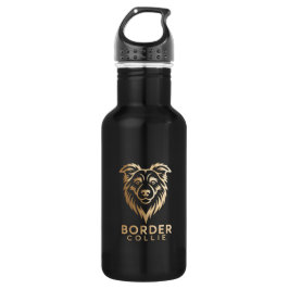 Diseño Premium de Border en Dorado Edelstahlflasche