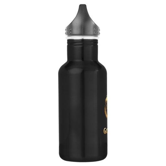 Diseño Premium de Golden en Dorado Edelstahlflasche (Links)