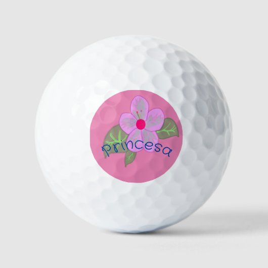 Diseño Princesa Golf Golfball (Vorderseite)