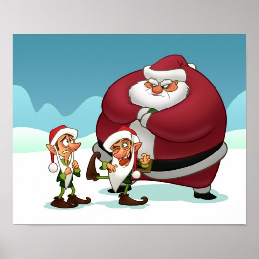 Disgruntled Elves Poster (Vorne)