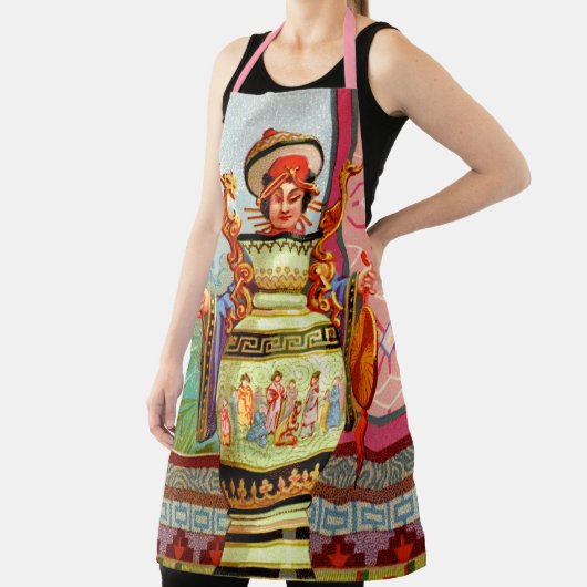 Dish Darlings Dragon Lady Large Schürze (InSitu)
