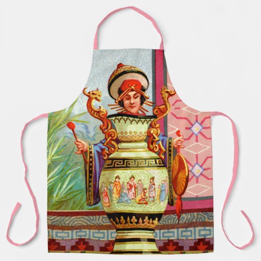 Dish Darlings Dragon Lady Large Schürze (Vorderseite)