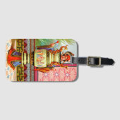 Dish Darlings Dragon Lady Luggage Tag Gepäckanhänger (Vorderseite (Horizontal))
