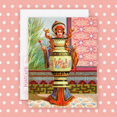 Dish Darlings Dragon Lady Postcard Postkarte