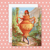 Dish Darlings Golden Amphora Postkarte