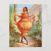 Dish Darlings Golden Amphora Postkarte (Vorderseite)