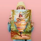 Dish Darlings Hello Sugar Art Print Poster