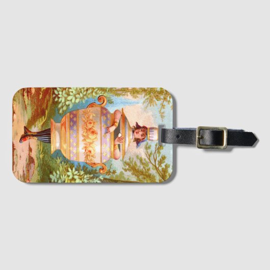 Dish Darlings Hello Sugar Gepäcktag Gepäckanhänger (Vorderseite (Horizontal))