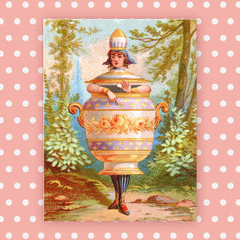 Dish Darlings Hello Sugar Postcard Postkarte