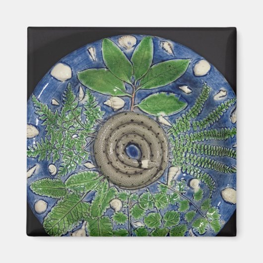 Dish, Palissy Ware Magnet (Vorne)