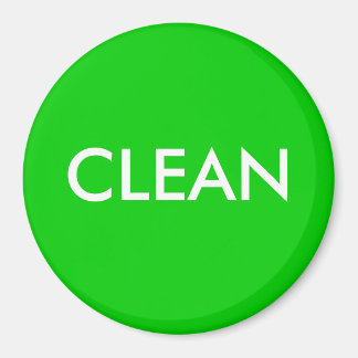 Dish Washer Magnet - CLEAN