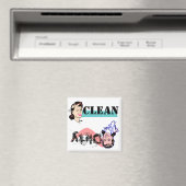 Dish Washer Magnet Finger Wag Dirty vs Wink Clean (In Situ (Geschirrspüler))