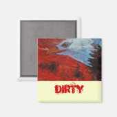 Dish Washer Status Magnet (Vorderseite/Rückseite)